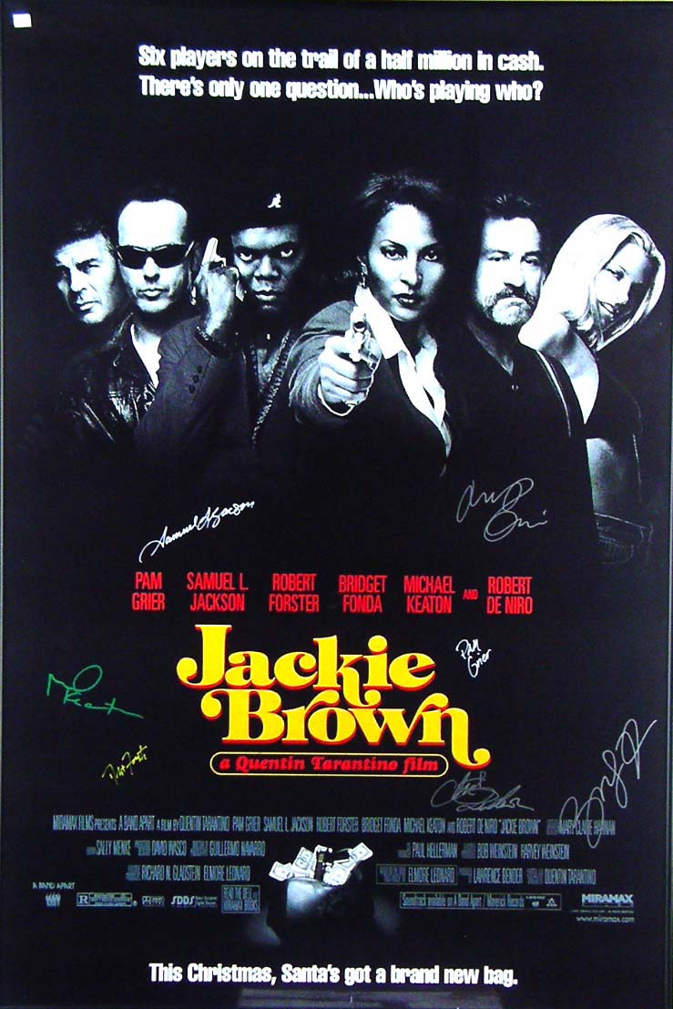 I eat, sleep, walk, talk Movies & Books ) Jackie Brown