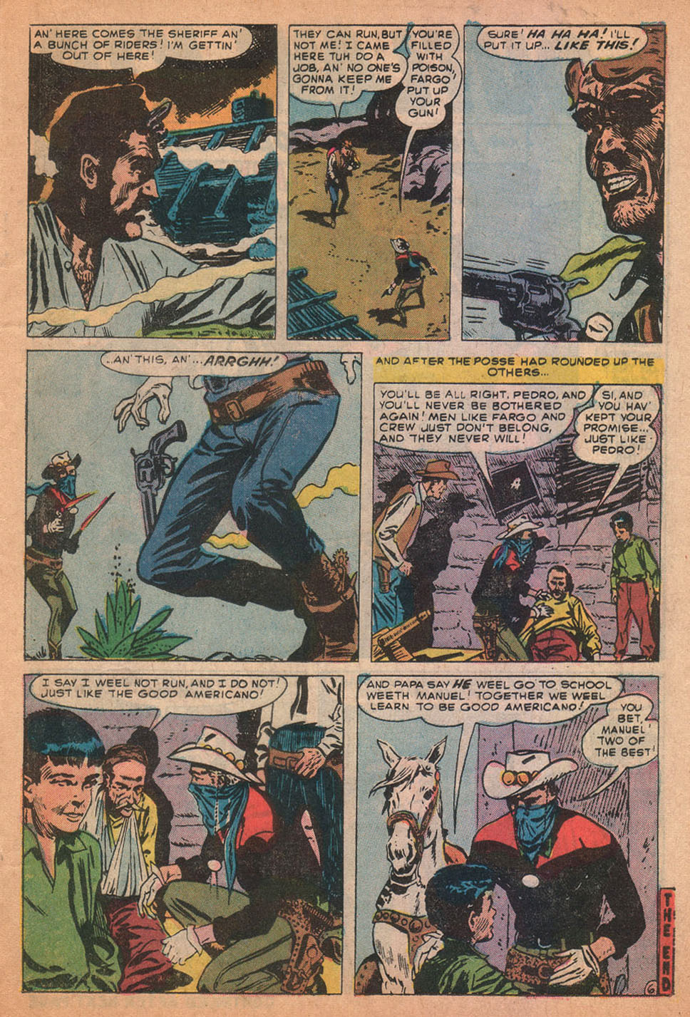 Read online The Outlaw Kid (1970) comic -  Issue #18 - 19