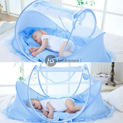 Kelambu Bayi Musik Series 3 In 1 Dengan Kasur Dan Bantal Kelambu Bayi Musik Series 3 In 1 Dengan Kasur Dan Bantal