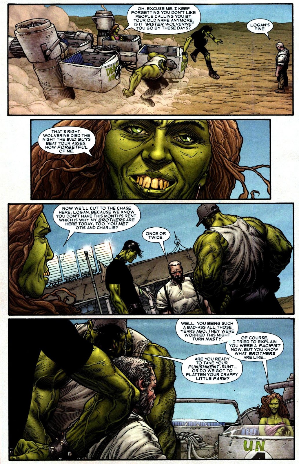 Read online Wolverine (2003) comic - Issue #66 - 12