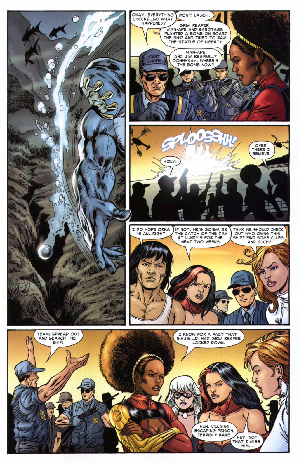 Read online Heroes For Hire (2006) comic -  Issue #7 - 8