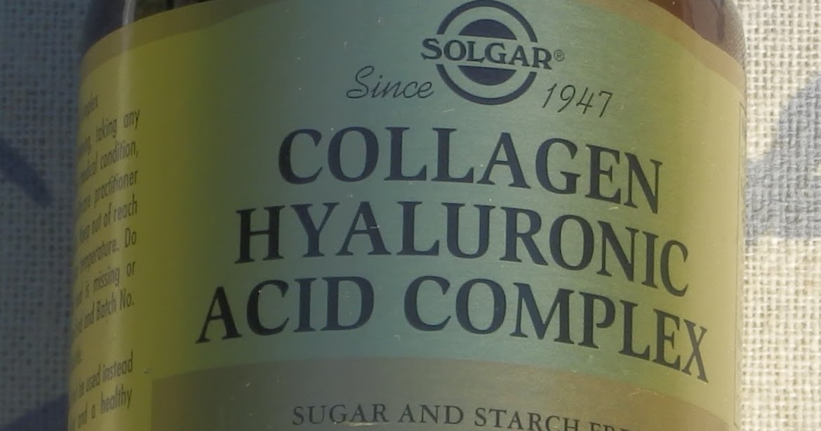 Solgar Collagen Hyaluronic Acid Complex Supplement Review