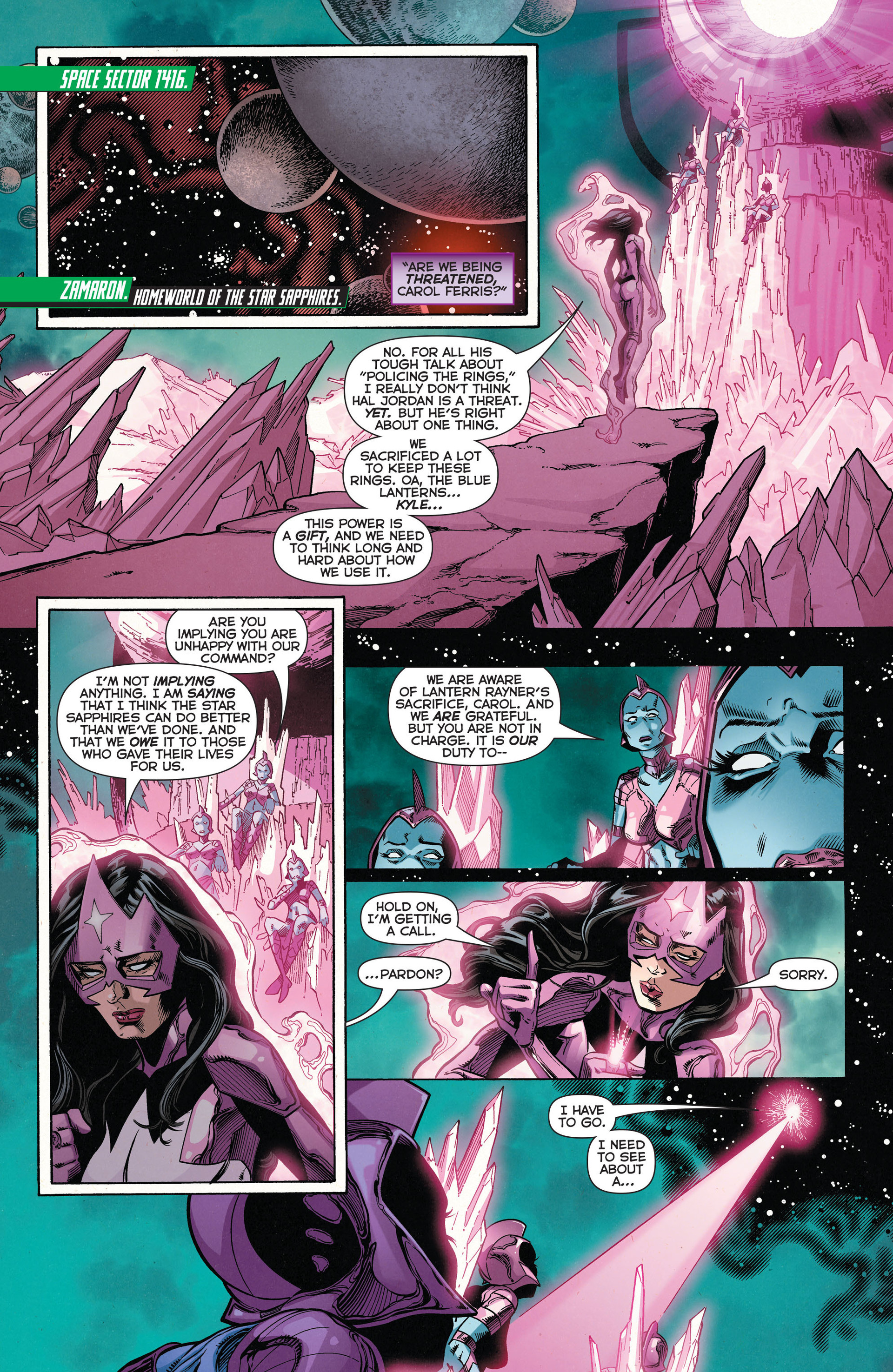 Read online Green Lantern: New Guardians comic -  Issue #25 - 2