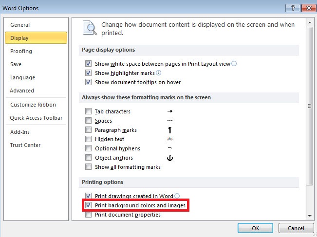 Cara Print Warna Background Di Microsoft Word Cara Print Warna Background Di Microsoft Word