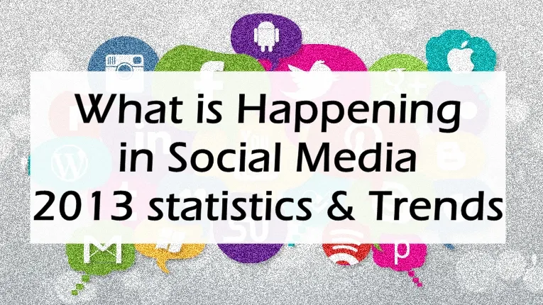 image: What is Happening in Social Media: 2013 Trends & Stats