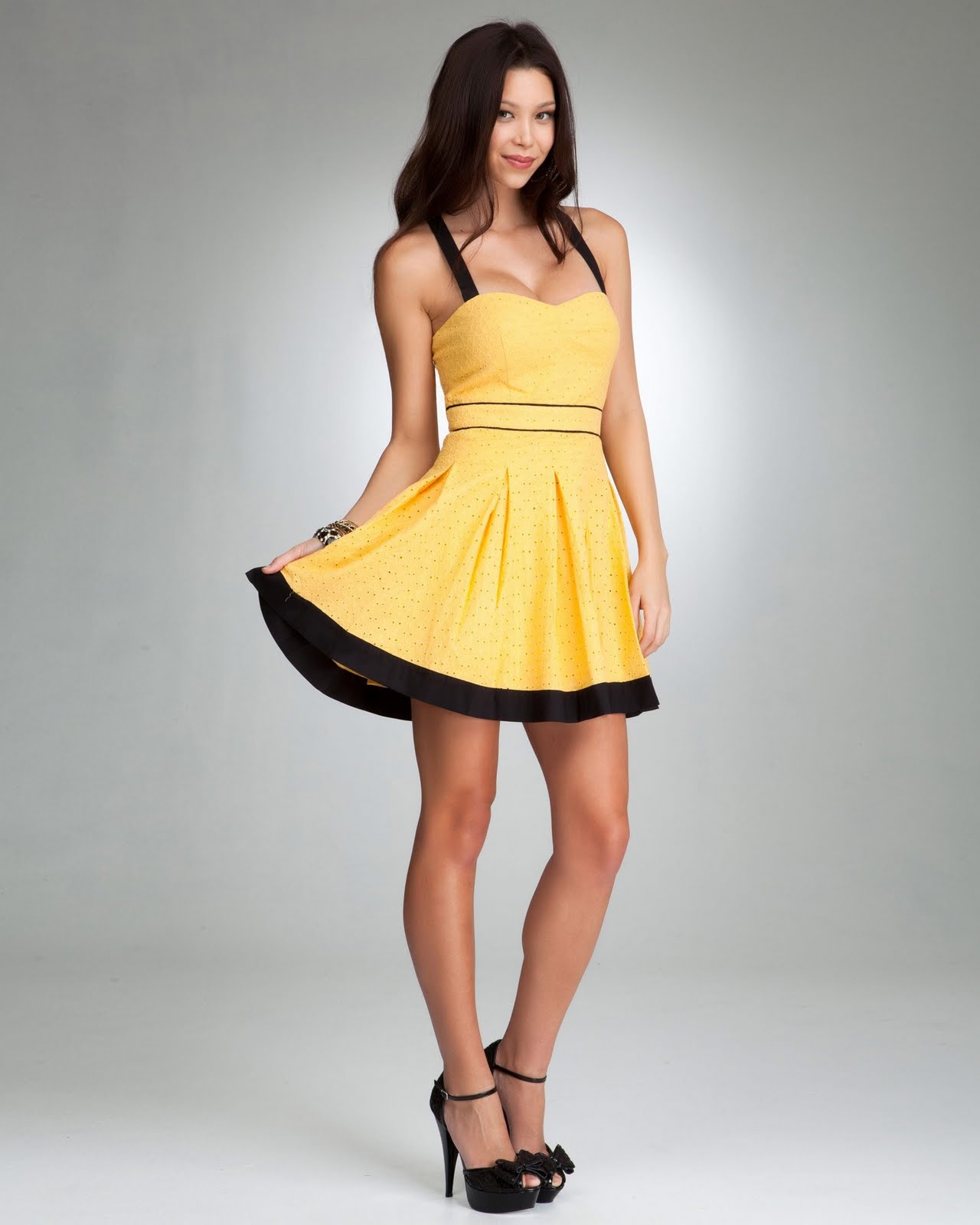 Box Pleat Dress FashionBridesMaid