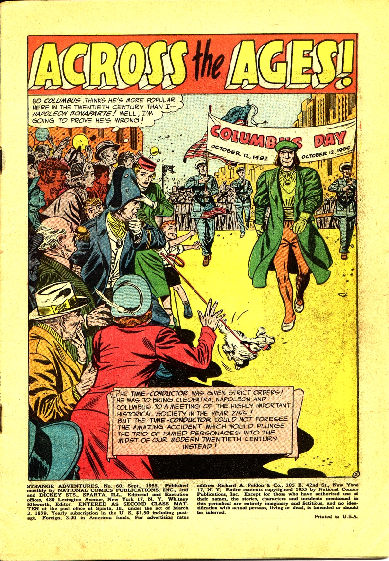 Read online Strange Adventures (1950) comic -  Issue #60 - 3