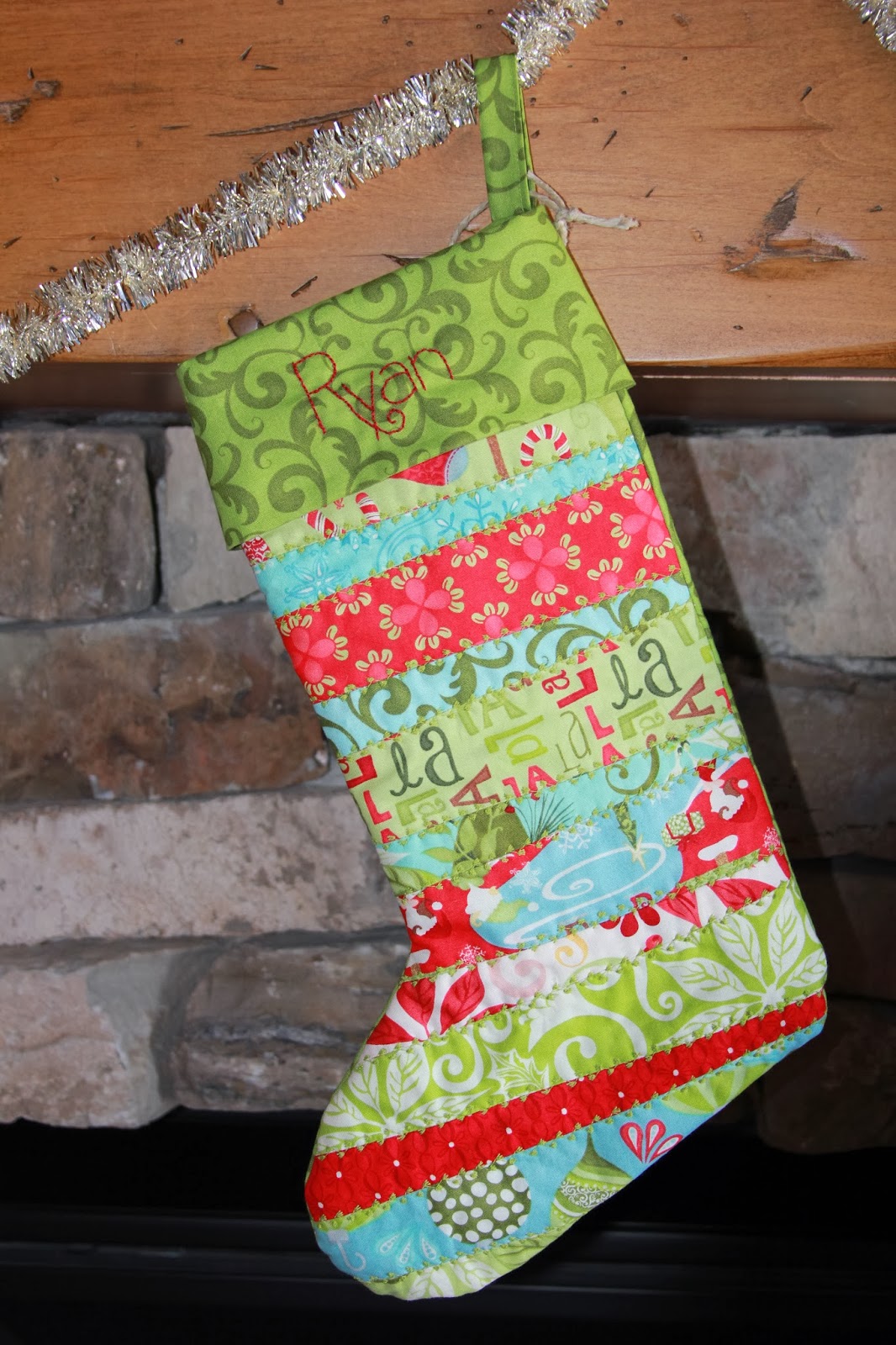 Time of Our Lives: Quilted Christmas Stockings