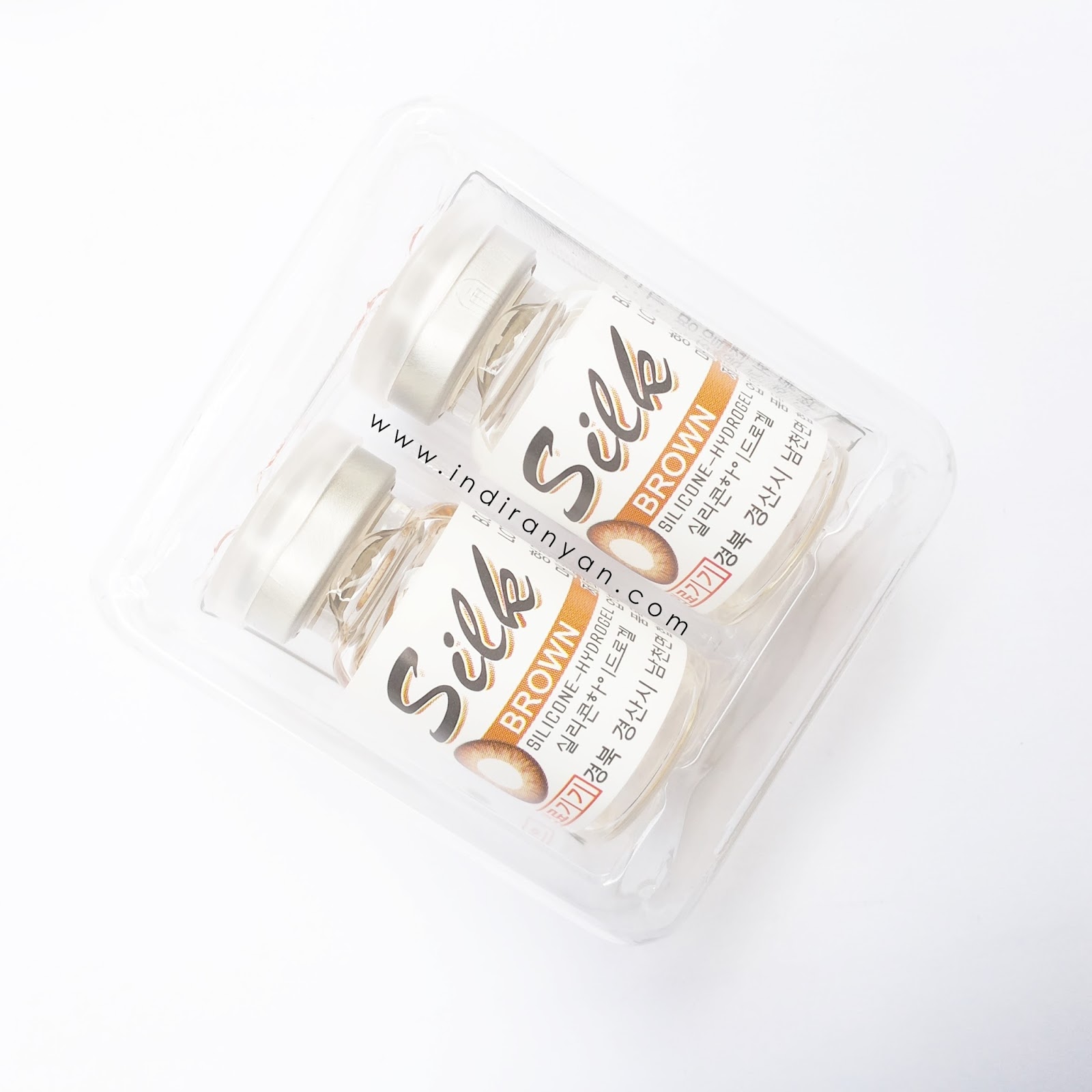 Contact Lenses Silk Brown What Indira Loves