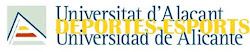 Universidad Alicante - ÁREA DE DEPORTES