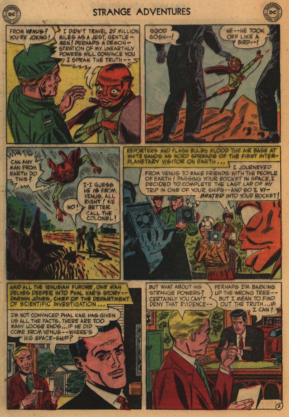 Read online Strange Adventures (1950) comic -  Issue #14 - 30