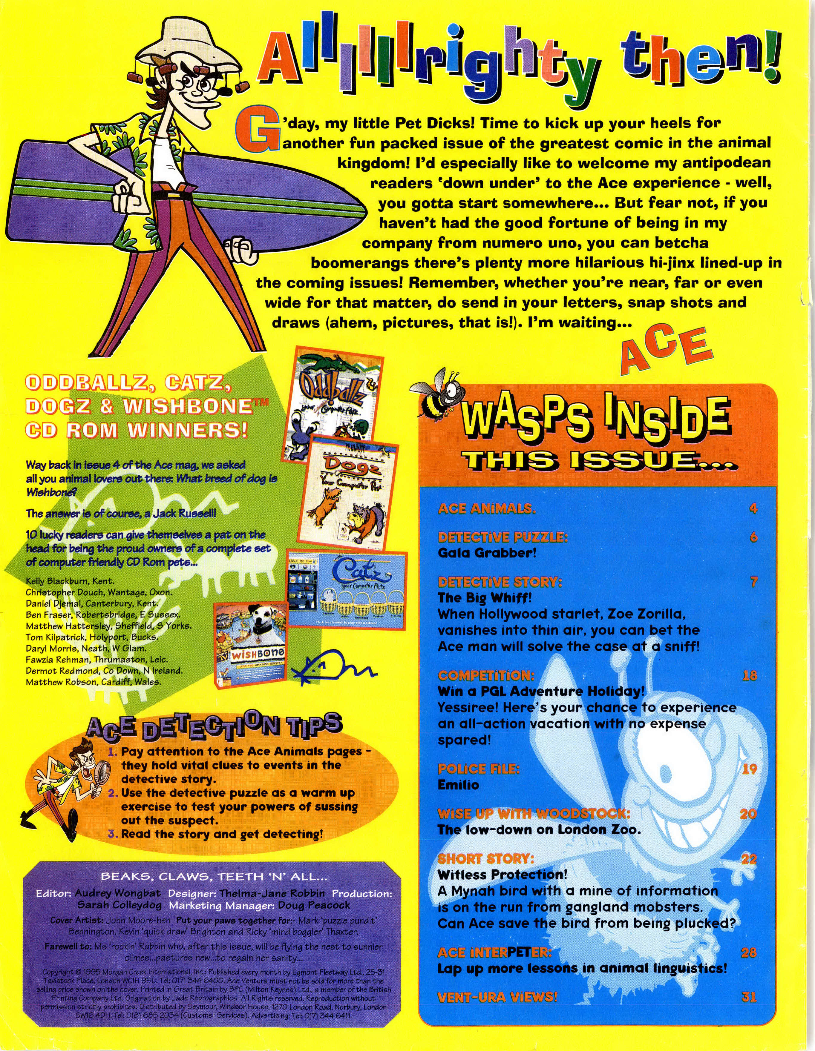 Read online Ace Ventura Pet Detective comic -  Issue #7 - 2