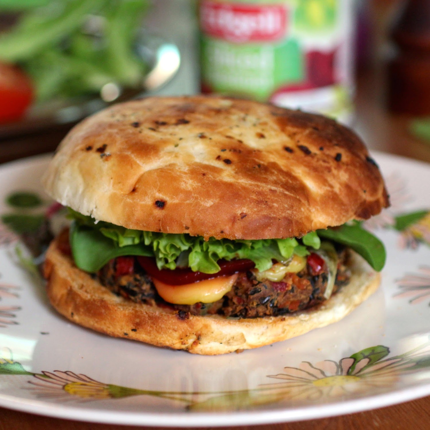 Green Gourmet Giraffe Watercourse Foods Tempeh Burger