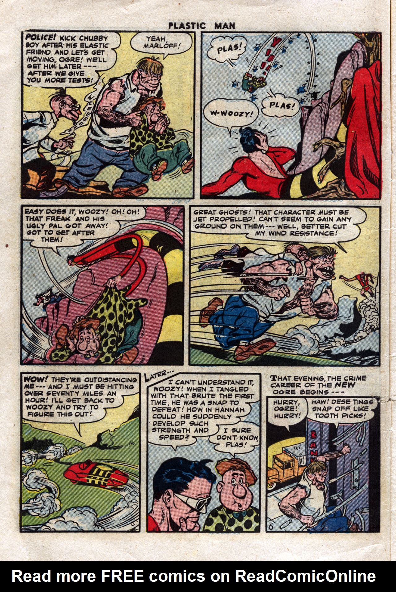 Read online Plastic Man (1943) comic -  Issue #45 - 8
