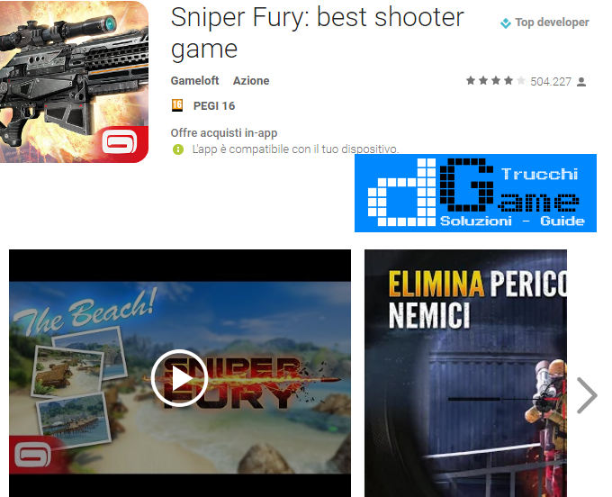 Download Game Cheat Sniper Fury Mod Apk