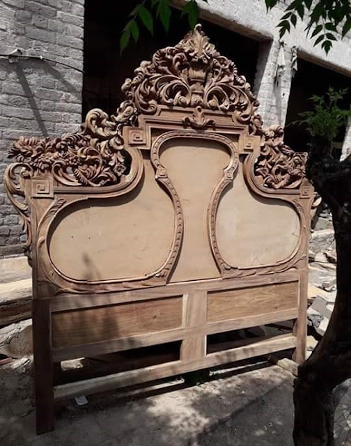 Chiniot Furniture Bed Sets Designs in Pakistan Peshawar Furniture