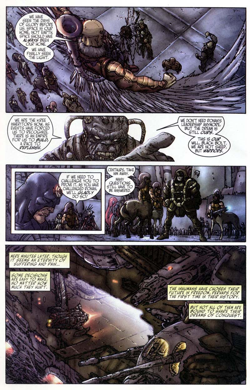 Read online Inhumans (2000) comic -  Issue #4 - 22