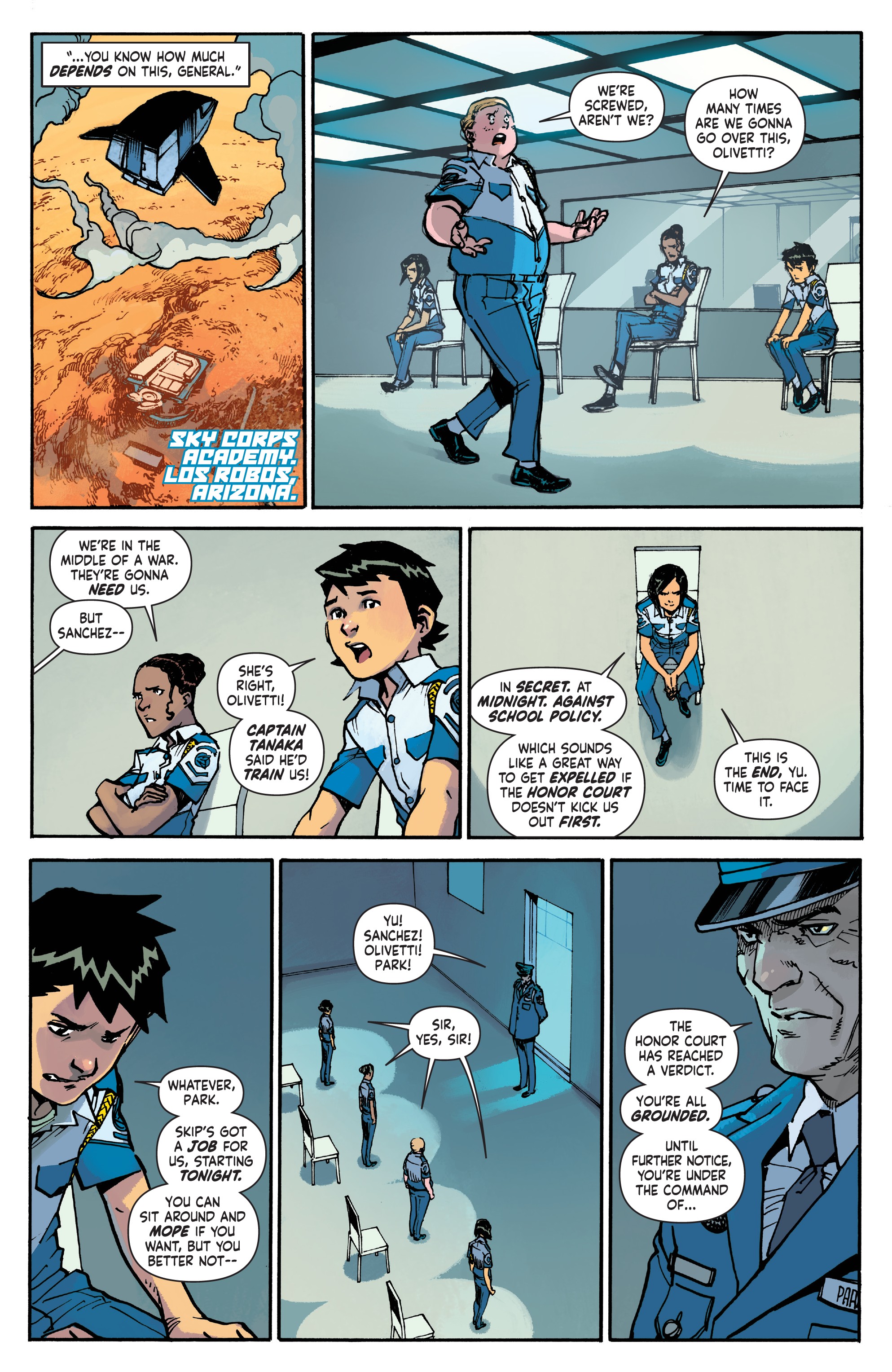 Read online Mech Cadet Yu comic -  Issue # _TPB 2 - 8