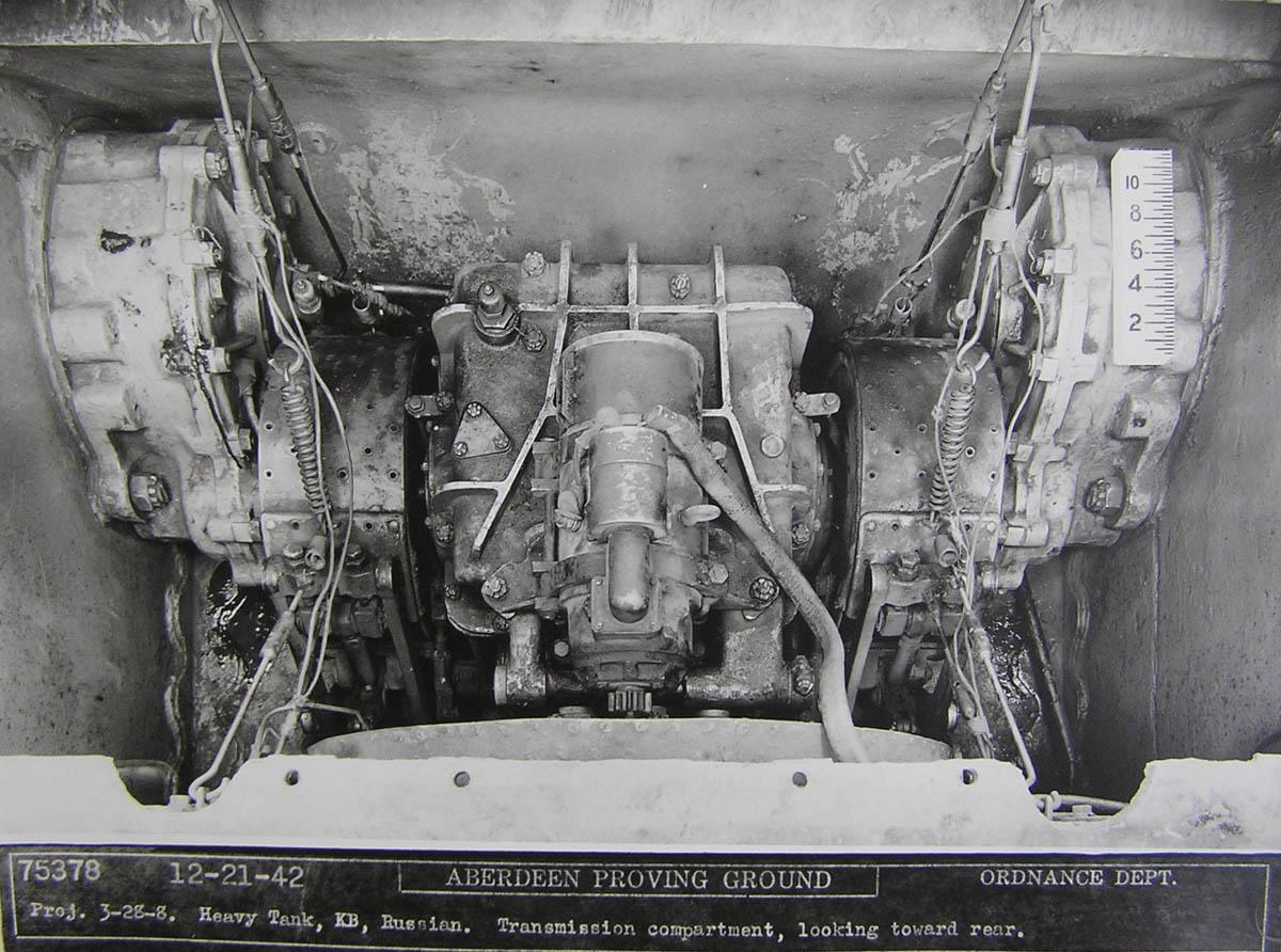 Tank Archives KV1 Engine Compartment