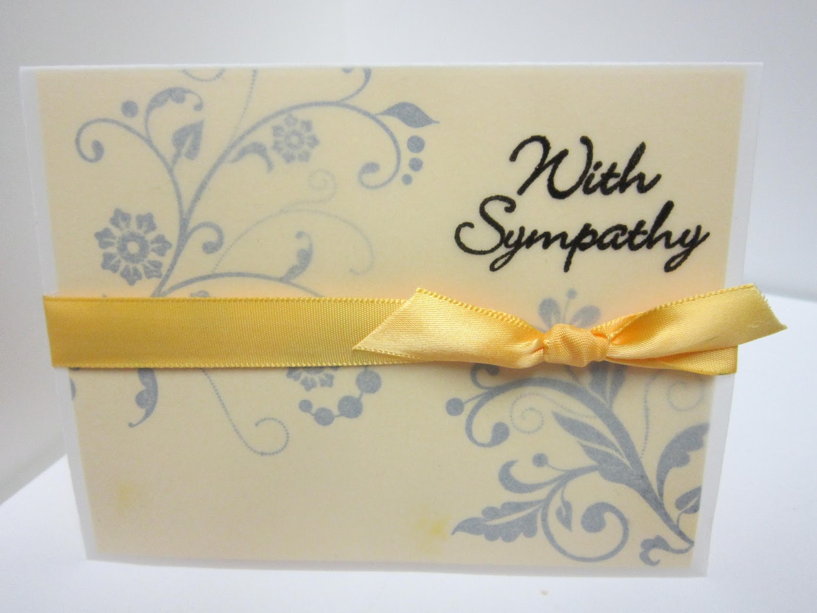 Krafting with Karen Vellum Cardstock Overlay