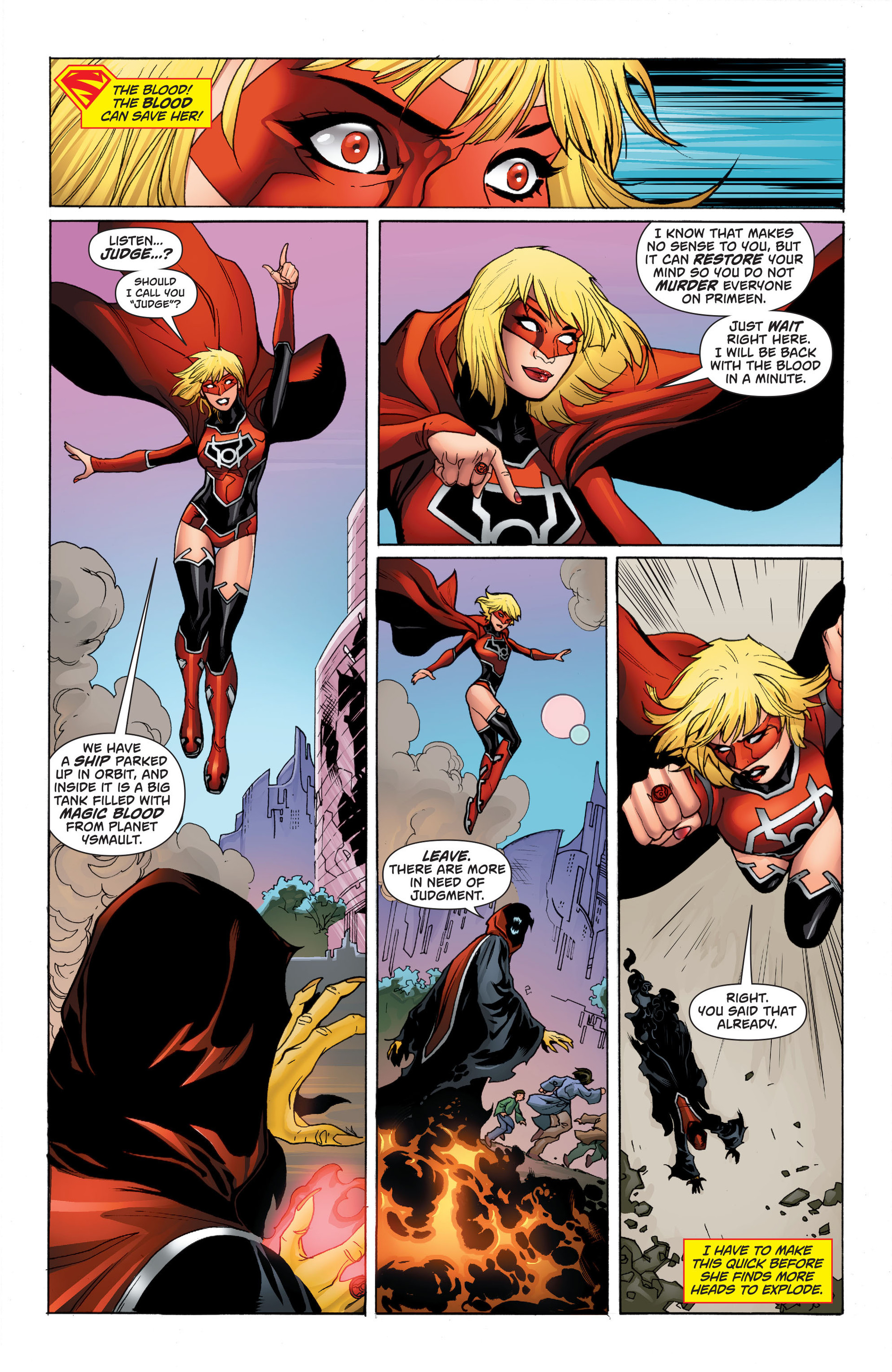 Read online Supergirl (2011) comic -  Issue #31 - 17