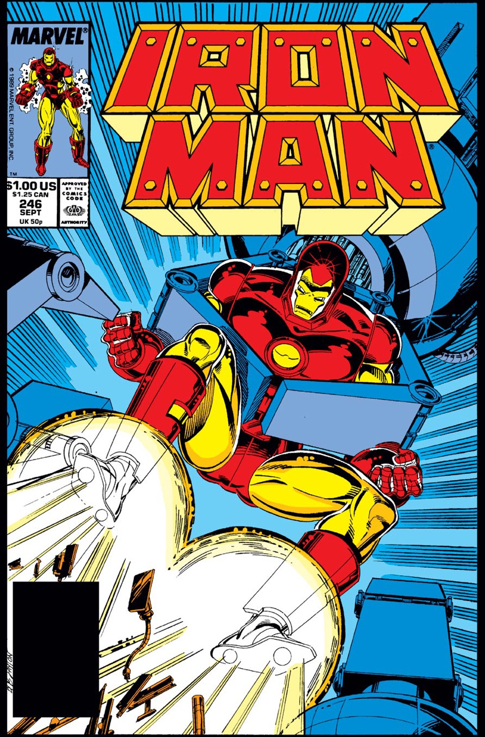 Read online Iron Man (1968) comic -  Issue #246 - 1