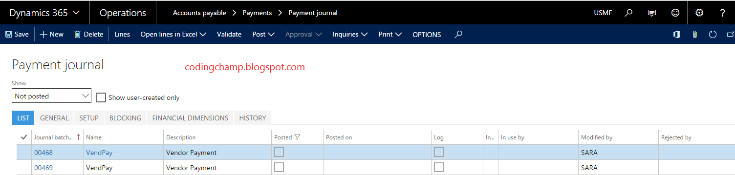 Coding Champ: Payment Schedule In Dynamics 365 For Operations