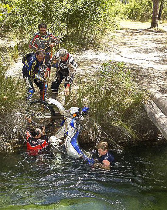 Motorcycle: Motorcycle On Water