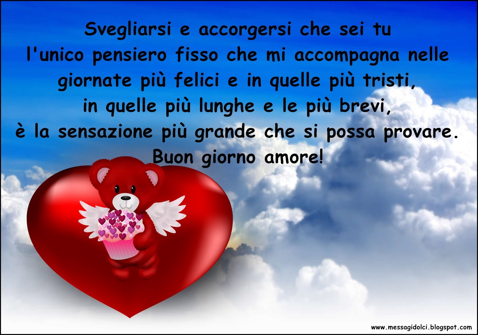 IMMAGINI CON FRASI DI BUONGIORNO MESSAGGI DOLCI jpg (1600x1120)