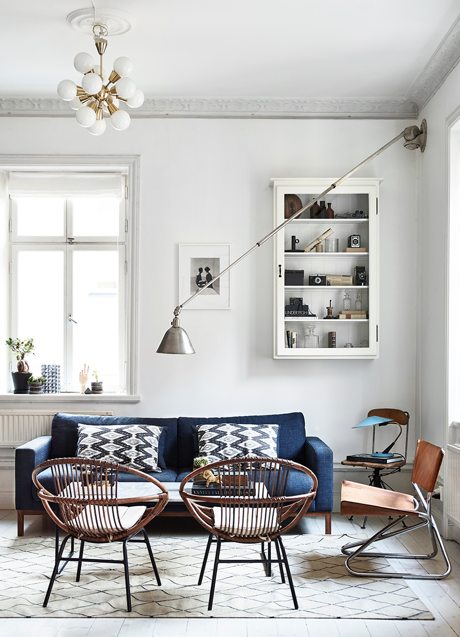 Design Attractor Swedish Apartment With Vintage Finds And Love For Friday March 4
