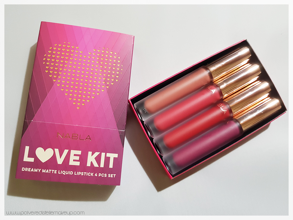 Dreamy Matte Liquid Lipstick Nabla Love Kit