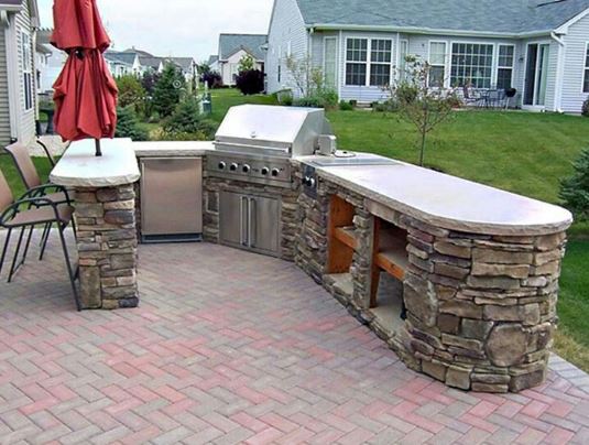 Home Ideas Decorating: Backyard Design Bbq