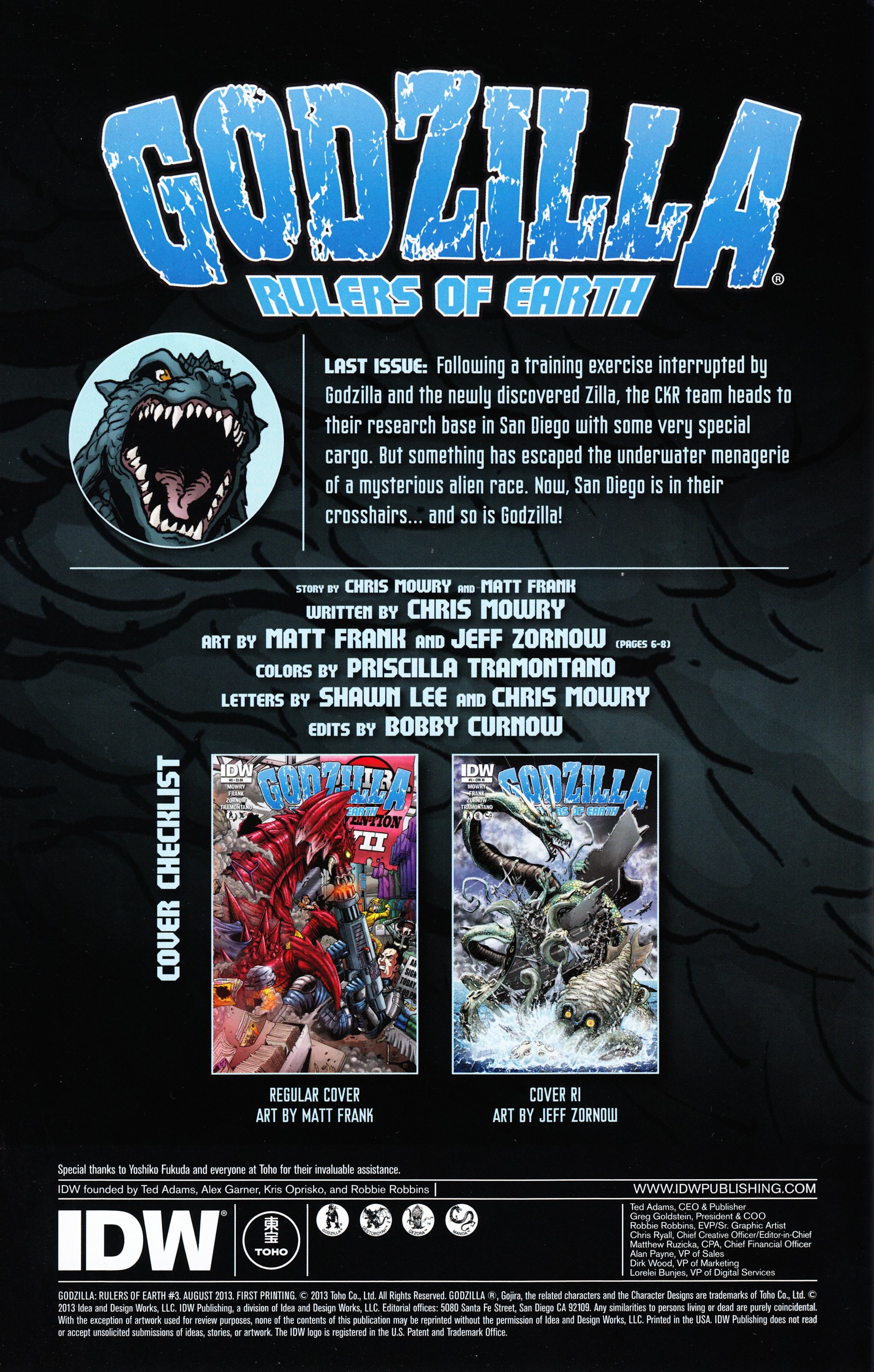 Read online Godzilla: Rulers of Earth comic -  Issue #3 - 4