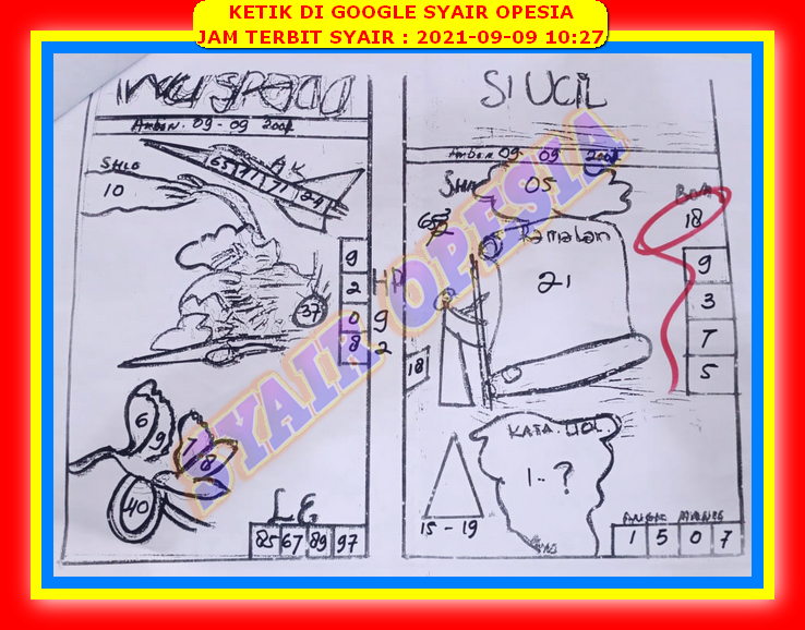 Kode Syair SGP Lengkap Rabu 25 Agustus 2021 SYAIR TOGEL JITU Kode Syair SGP Lengkap Rabu 25 Agustus 2021 SYAIR TOGEL JITU