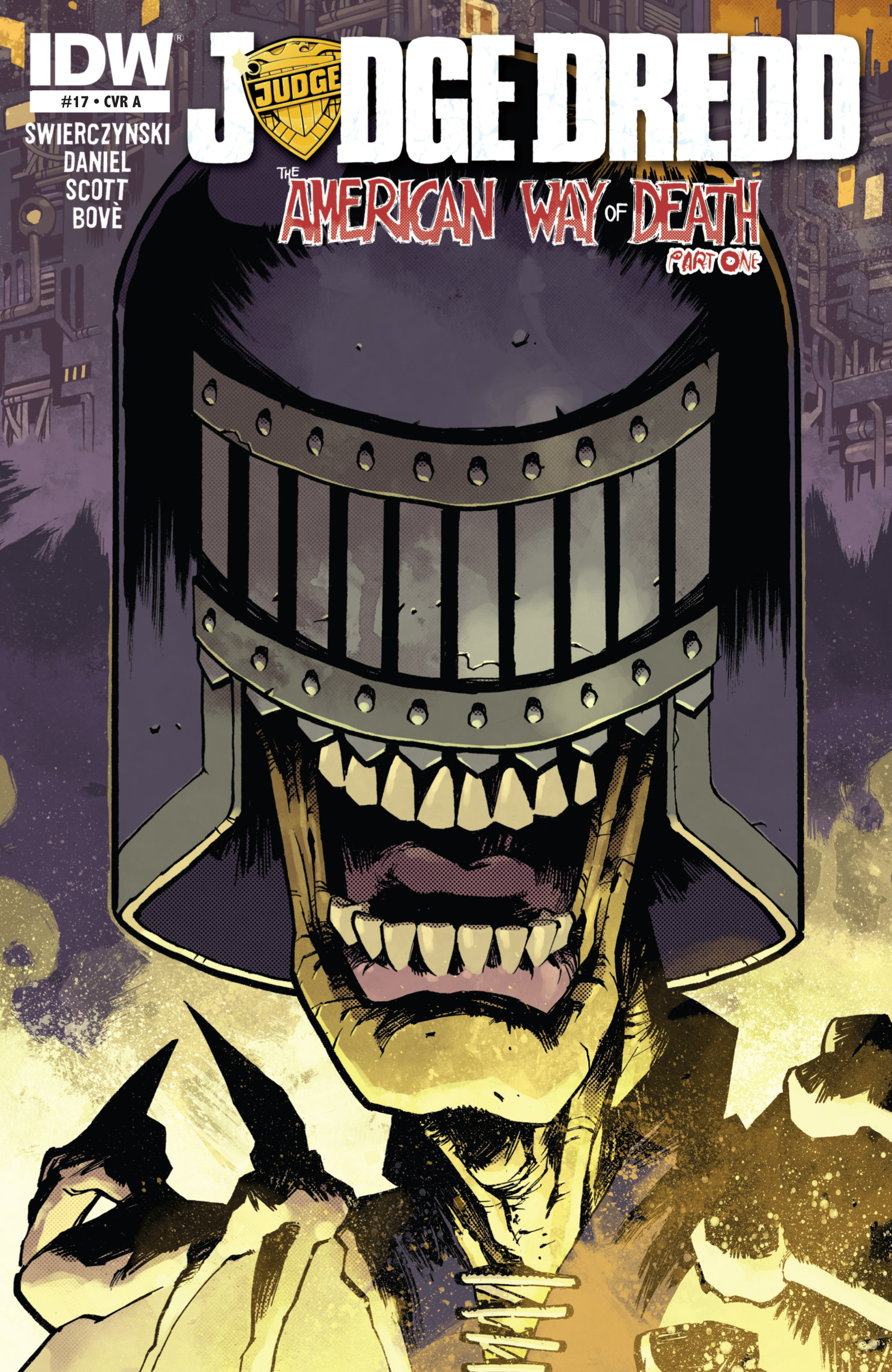 Read online Judge Dredd (2012) comic -  Issue #17 - 1