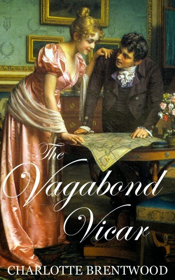 Book Cover - The Vagabond Vicar by Charlotte Brentwood