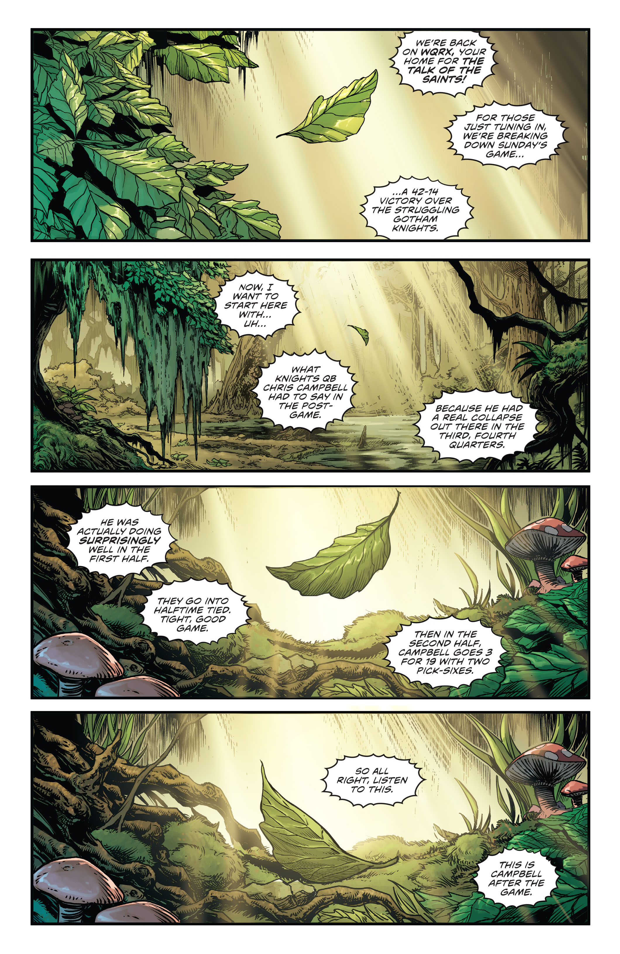 Read online Swamp Thing: Roots of Terror The Deluxe Edition comic -  Issue # TPB (Part 1) - 10