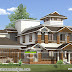 Traditional style sloping roof 4 bedroom home 305 square meter