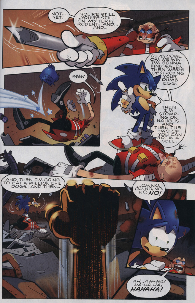 Read online Sonic The Hedgehog comic -  Issue #230 - 23