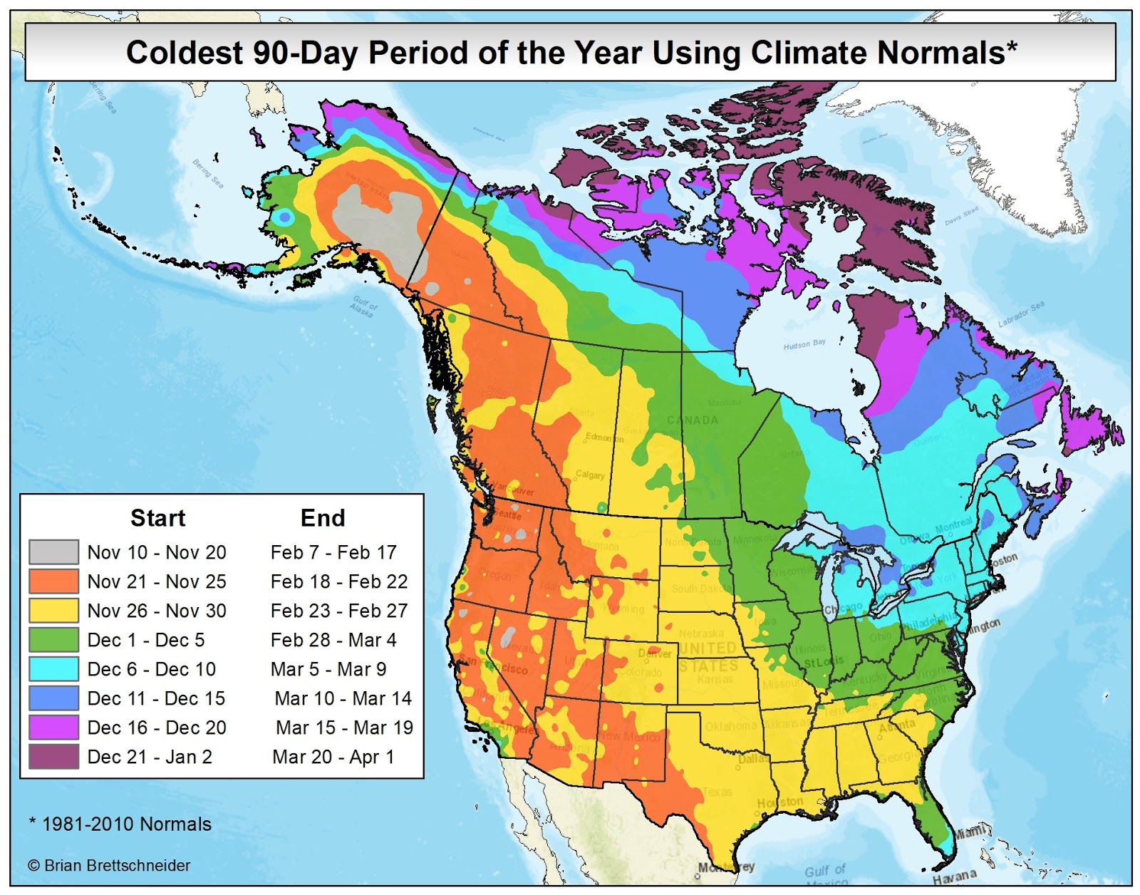 What is it like to experience 4 distinct seasons? (places, Canada