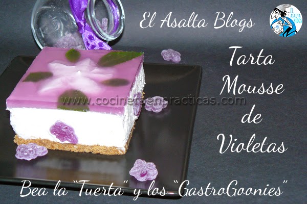 Tarta Mousse de Violetas