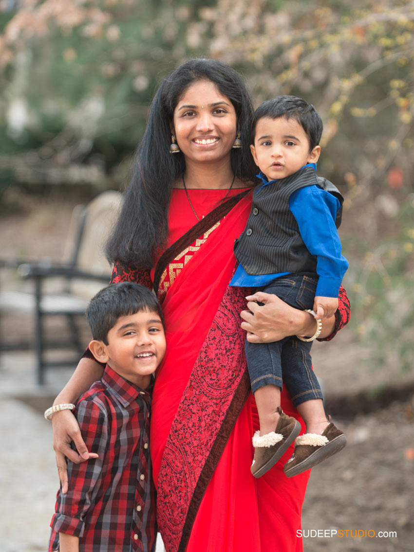 Indian Family Portraits with Grand Parents Ann Arbor Family Portrait