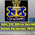 Indian Navy SSC Officer Recruitment Online Vacancies 2019