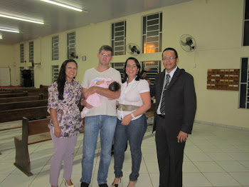 Casal abençoado que nos Hospedaram.