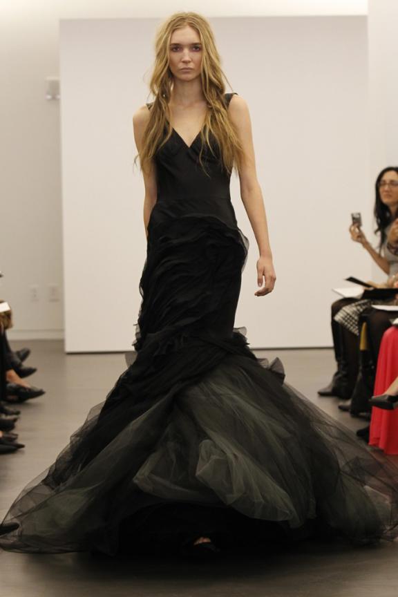 Le Paradis Noir: Vera Wang Fall 2012 Bridal