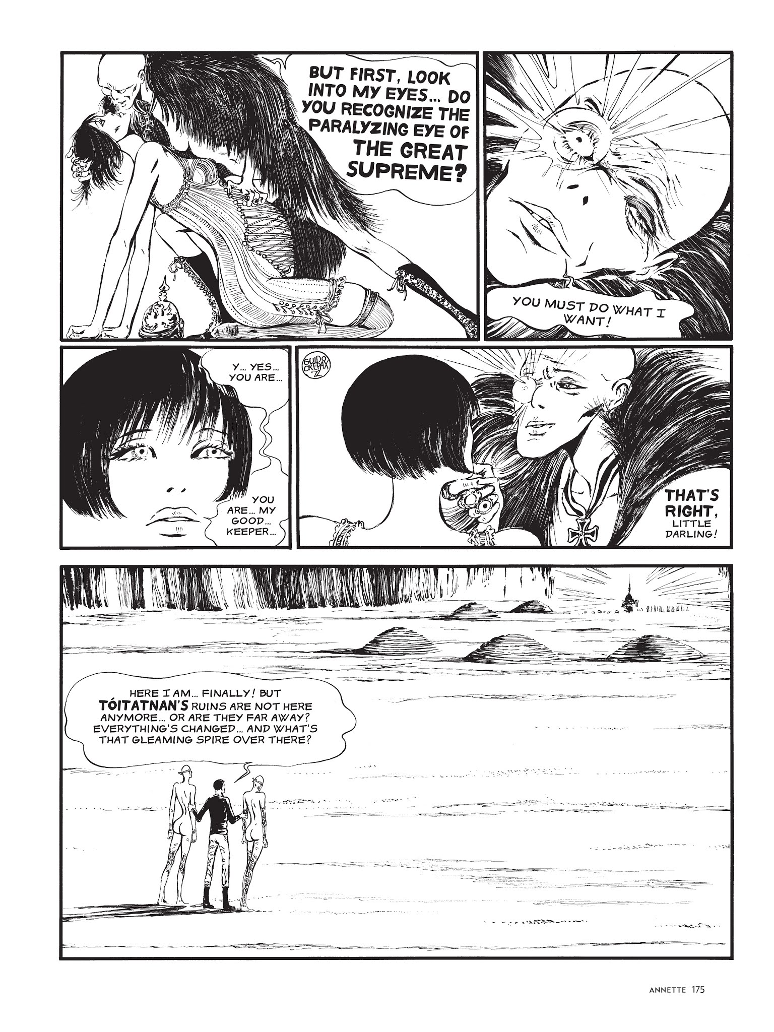 Read online The Complete Crepax comic -  Issue # TPB 3 - 167