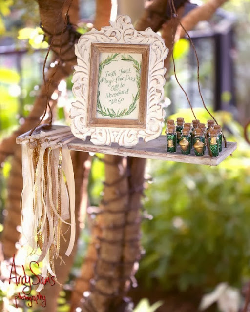 Disney Wedding Inspiration: Whimsical Peter Pan and Wendy Darling Styled Wedding Photo Shoot by Andy Sams Photography