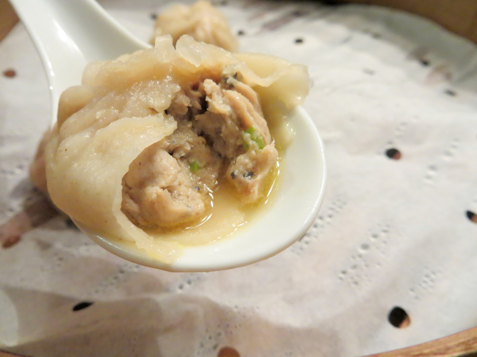 Recettes d'une Chinoise Xiao long bao à la truffe