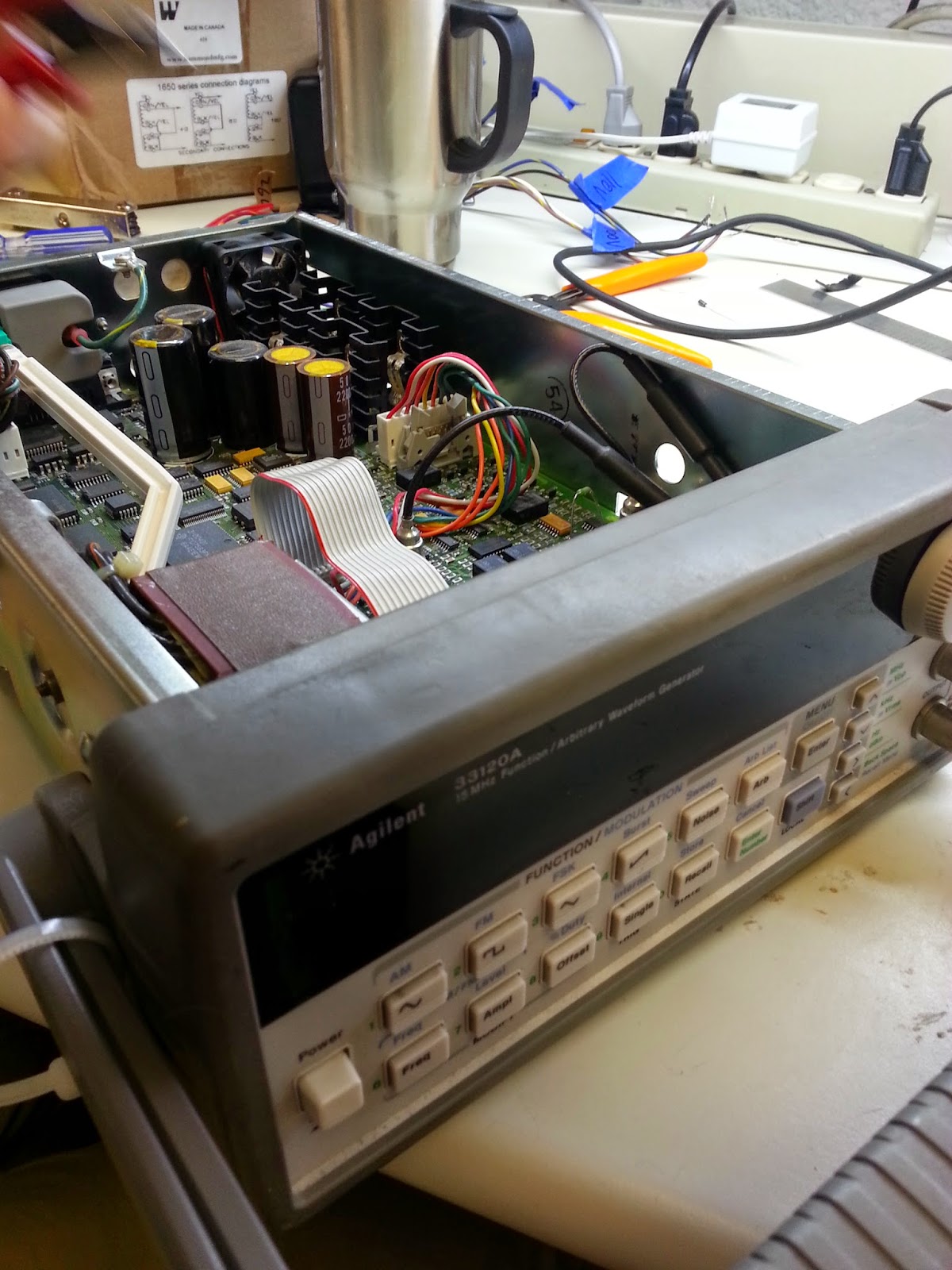 There is no "I" in Steve Fuse Change in HP33120A Function Generator