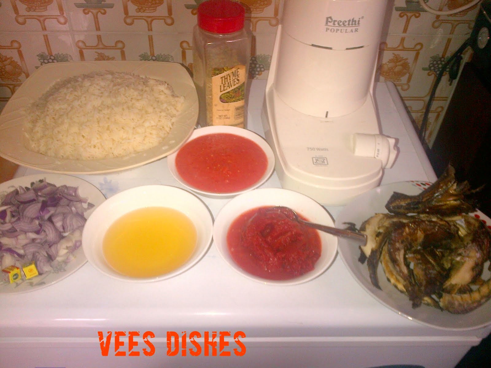 VEES DISHES BLOG NIGERIAN SMOKED FISH JOLLOF RICE